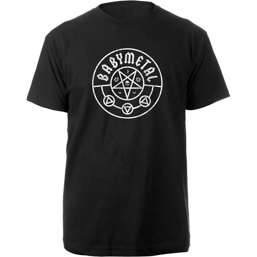 Babymetal 'Pentagram' (Black) T-Shirt