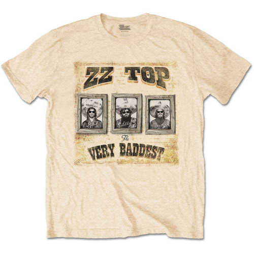 ZZ Top 'Very Baddest' (Vegas Gold) T-Shirt