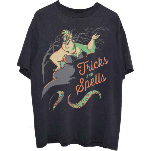 Disney 'The Little Mermaid Ursula Tricks & Spells' (Black) T-Shirt
