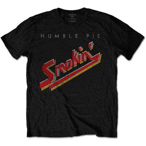 Humble Pie 'Smokin' Vintage' (Black) T-Shirt