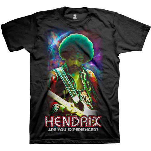 Jimi Hendrix 'Cosmic' (Black) T-Shirt