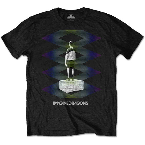 Imagine Dragons 'Skeleton Flute' (Black) T-Shirt | Eyesore Merch