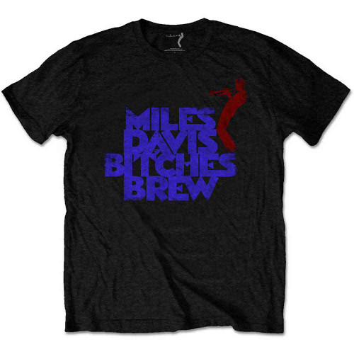 Miles Davis 'Bitches Brew Vintage' (Black) T-Shirt