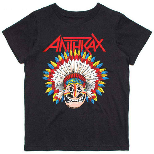Anthrax 'War Dance' (Black) Kids T-Shirt