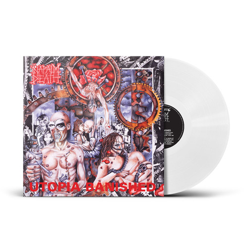 Napalm Death 'Utopia Banished' LP White Vinyl