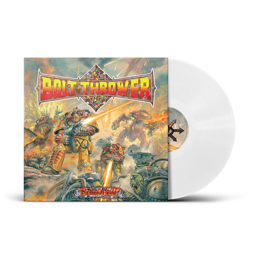 Bolt Thrower 'Realm Of Chaos' LP White Vinyl