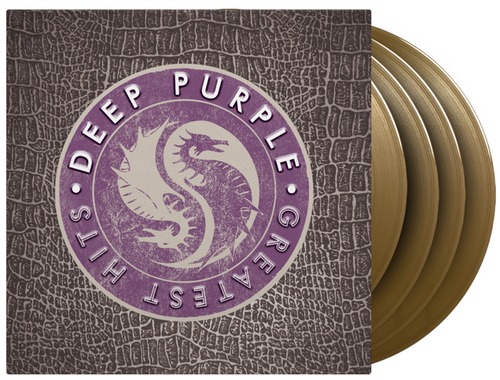Deep Purple 'Greatest Hits' 4LP 180g Gold Vinyl