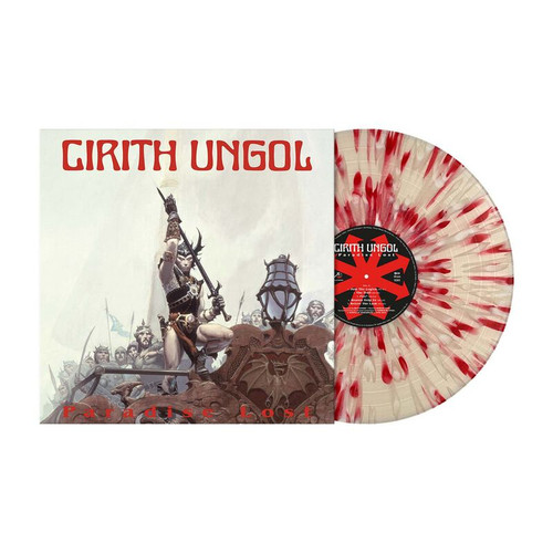 Cirith Ungol 'Paradise Lost' LP Clear Red White Splatter Vinyl