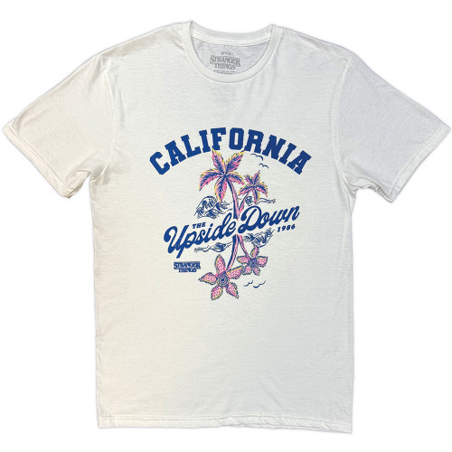 Stranger Things 'California Upside Down' (White) T-Shirt
