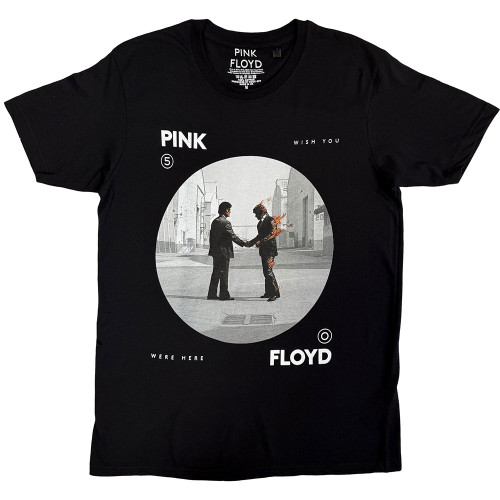 Pink Floyd 'Man on Fire' (Black) T-Shirt