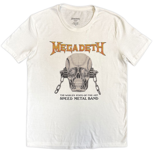 Megadeth 'Speed Metal' (White) T-Shirt