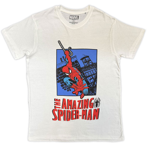 Spider-Man 'Lunge' (White) T-Shirt