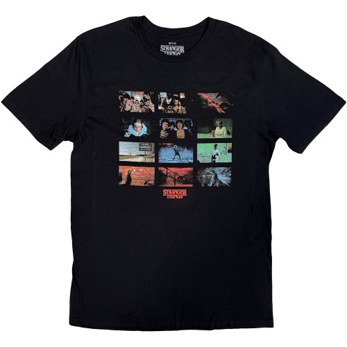 Stranger Things 'Hawkins Power And Light' (Black) T-Shirt