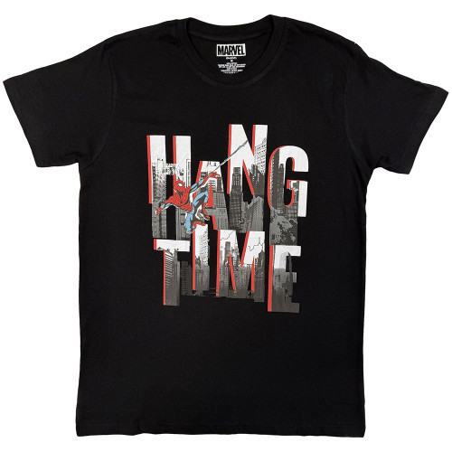 Spider-Man 'Hang Time' (Black) T-Shirt