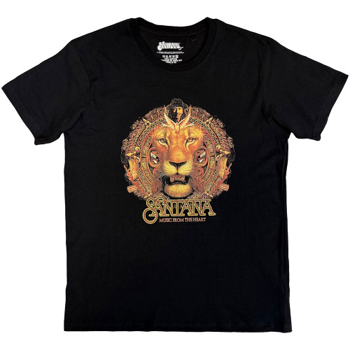 Santana 'Lionhead' (Black) T-Shirt