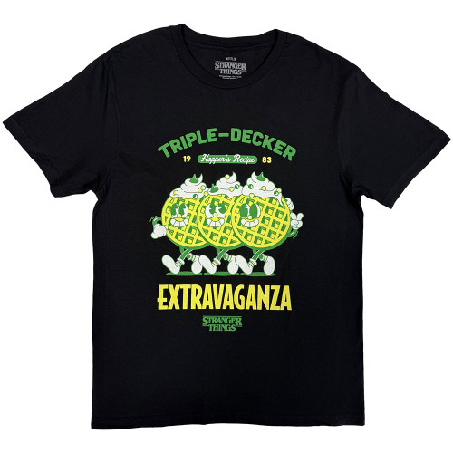 Stranger Things 'Ahoy Now Available' (Black) T-Shirt