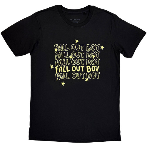 Fall Out Boy 'Punk Scratch' (Black) T-Shirt | Eyesore Merch