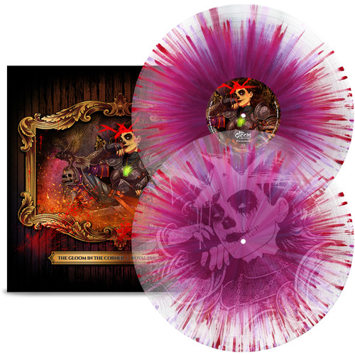 The Gloom In The Corner 'Royal Discordance' 2LP Clear Purple Red Splatter Vinyl