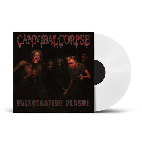 Cannibal Corpse 'Evisceration Plague' LP White Vinyl