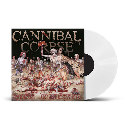 Cannibal Corpse 'Gore Obsessed' LP White Vinyl