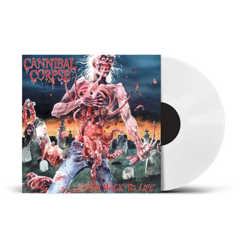 Cannibal Corpse 'Eaten Back To Life' LP White Vinyl