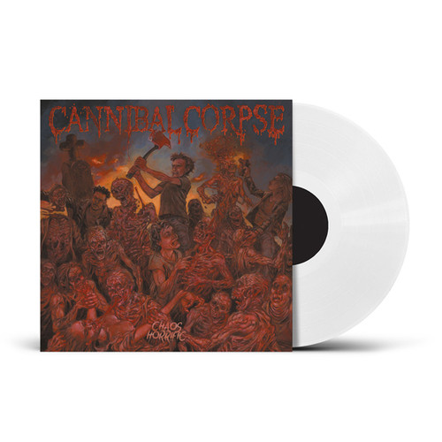 Cannibal Corpse 'Chaos Horrific' LP White Vinyl