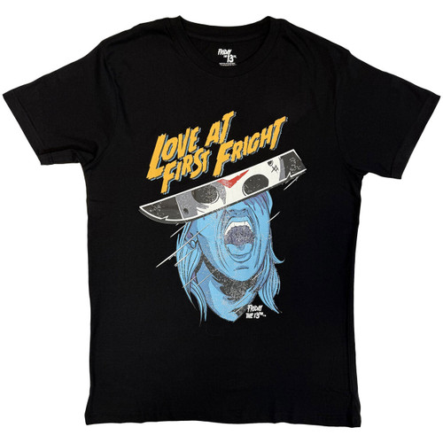 Friday The 13th 'Love At First Fright v2' (Black) T-Shirt