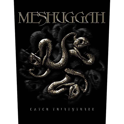 Meshuggah 'Catch 33' Back Patch