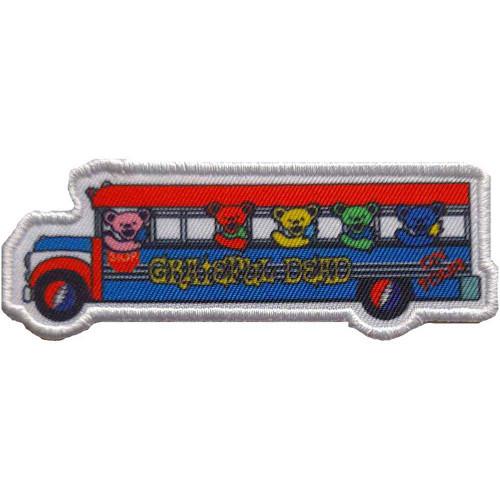 Grateful Dead 'Bus' Iron On Patch