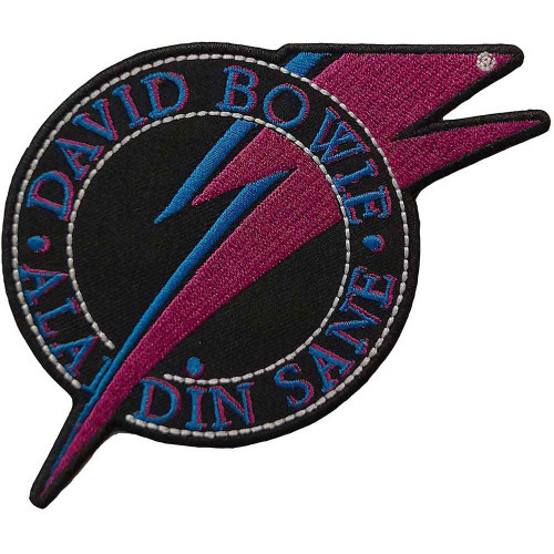 David Bowie 'Aladdin Sane' Iron On Patch