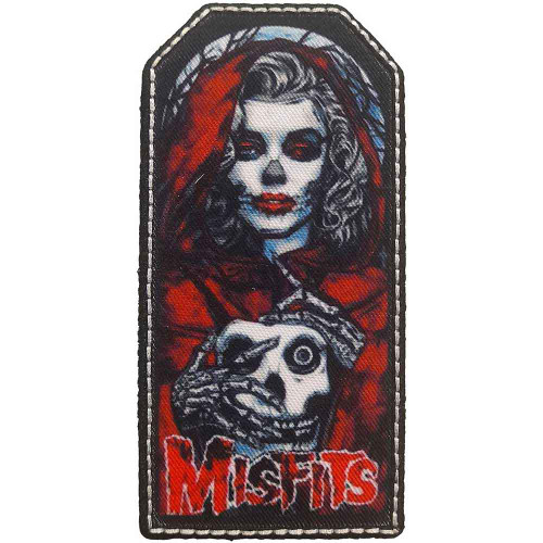 Misfits 'Lady Skull' Iron On Patch