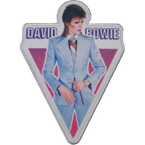 David Bowie 'Blue Suit' Iron On Patch