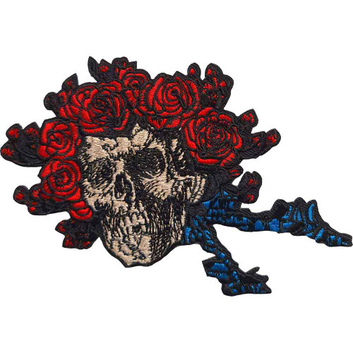 Grateful Dead 'Bertha Skull' Iron On Patch