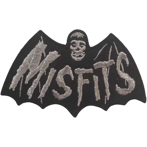 Misfits 'Bat Logo' Iron On Patch