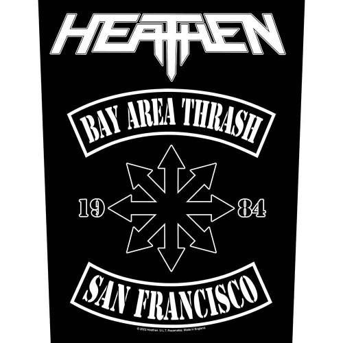 Heathen 'Bay Area Thrash' Back Patch