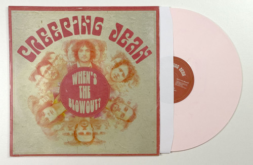 Creeping Jean 'When's The Blowout?' LP Pink Marble Vinyl
