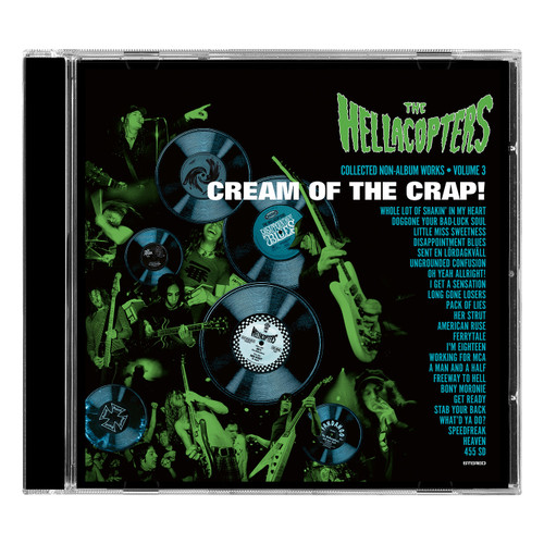 *The Hellacopters 'Cream Of The Crap! Collected Non-Album Works • Volume 3 ' CD Jewel Case