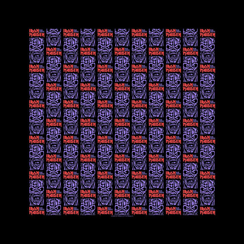 Iron Maiden 'Est 1975' (Black) Bandana