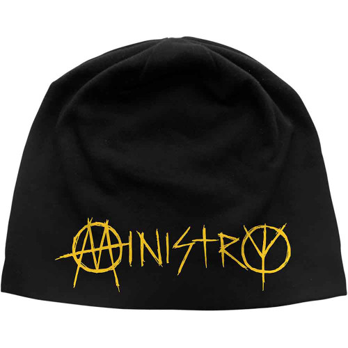 Ministry 'Logo' (Black) Beanie Hat