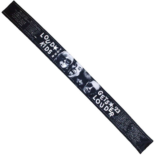 Maneskin 'Loud Kids European Tour '23' (Black) Head Tie