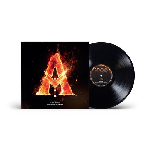 Simon Franglen 'Avatar: Fire and Ash' LP Black Vinyl