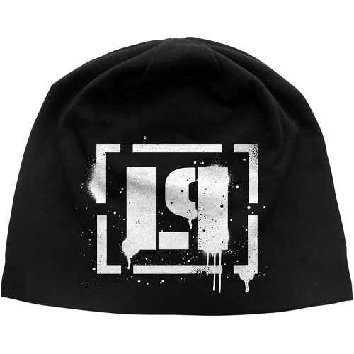 Linkin Park 'Spray Logo JD Print' (Black) Beanie Hat