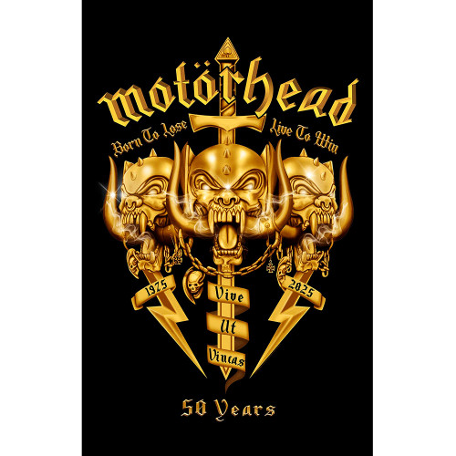 Motorhead 'Core 50th' Textile Poster