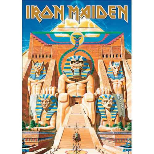 Iron Maiden 'Powerslave' Postcard