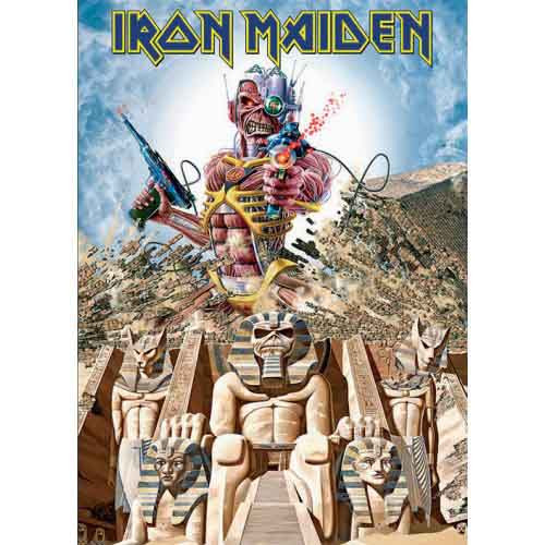 Iron Maiden 'Somewhere Back In Time' Postcard