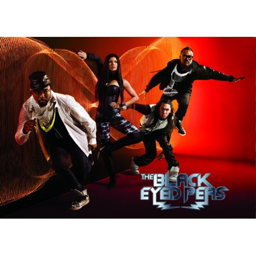 The Black Eyed Peas 'Boom Boom Pow' Postcard