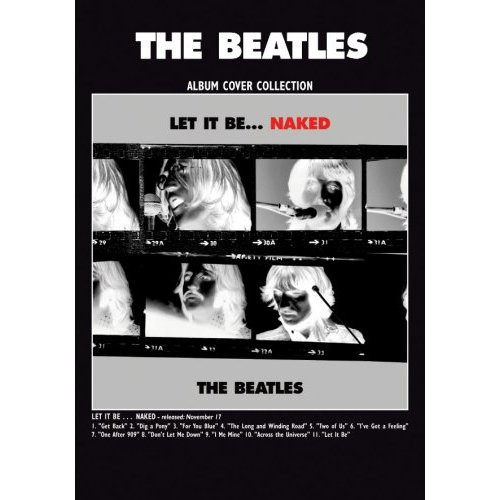 The Beatles 'Let It Be Naked Album' Postcard