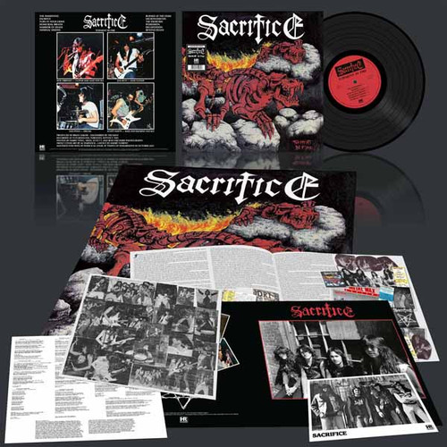 Sacrifice 'Soldiers of Misfortune' LP Black Vinyl