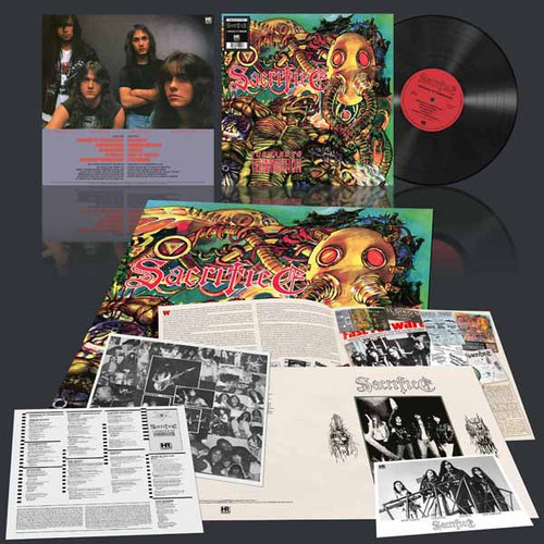 Sacrifice 'Soldiers of Misfortune' LP Black Vinyl