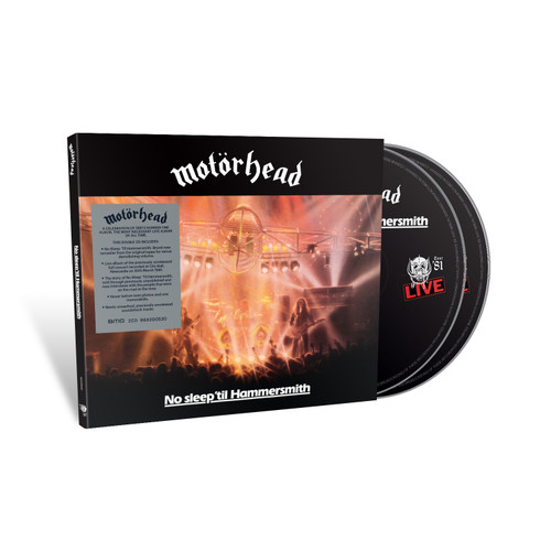 Motorhead 'No Sleep 'Til Hammersmith' (40th Anniversary Deluxe Edition) 2CD